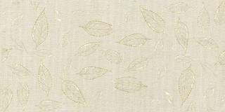简约金色花纹叶子底纹布料质感金色花纹展板背景